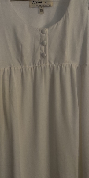 STONE_COLD_FOX Laced Shoulders Dress - Picture 5 of 8